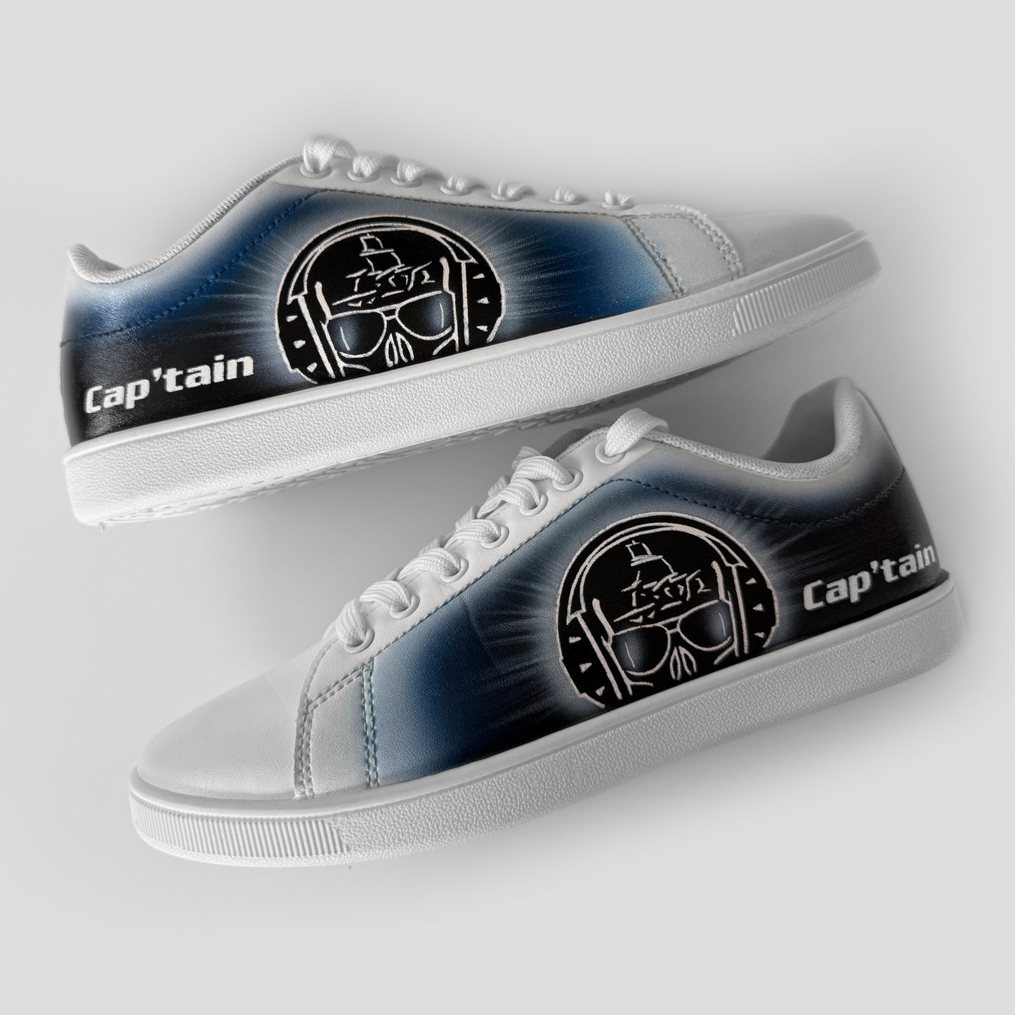 Baskets Cap'tain Bleues ( Homme ou Femme au choix )