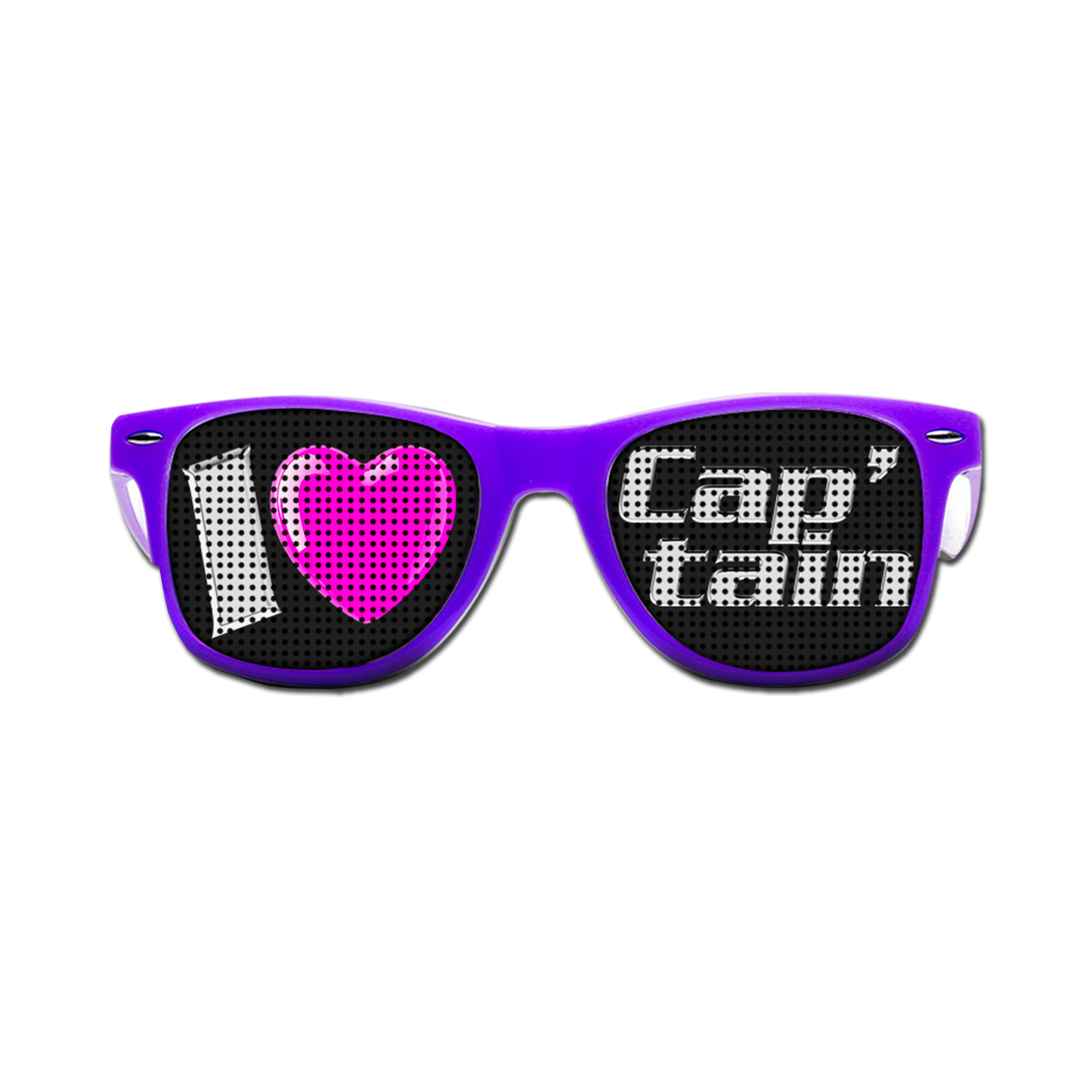 LUNETTES I LOVE CAP'TAIN VIOLET