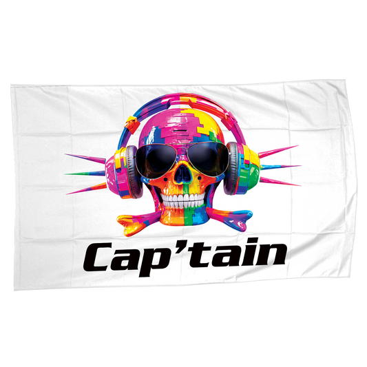 DRAPEAU CAP'TAIN COLORED