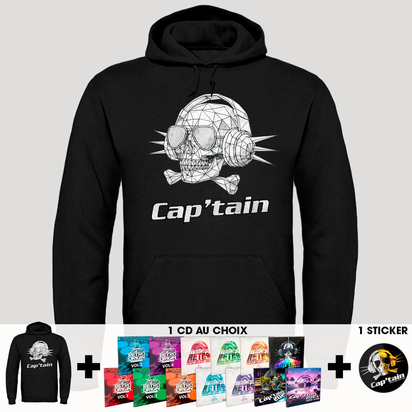 SWEAT CAP'TAIN 2026 ( PACK )