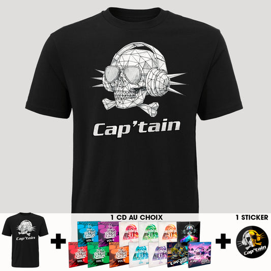 T-SHIRT CAP'TAIN 2026 ( PACK )